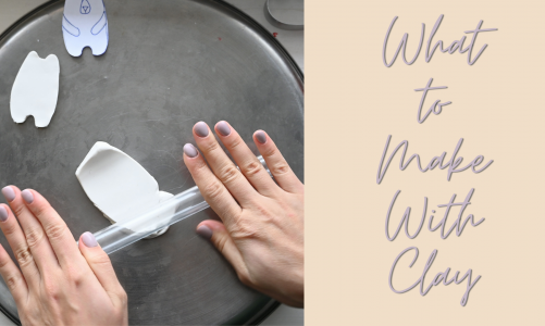 hands rolling out clay